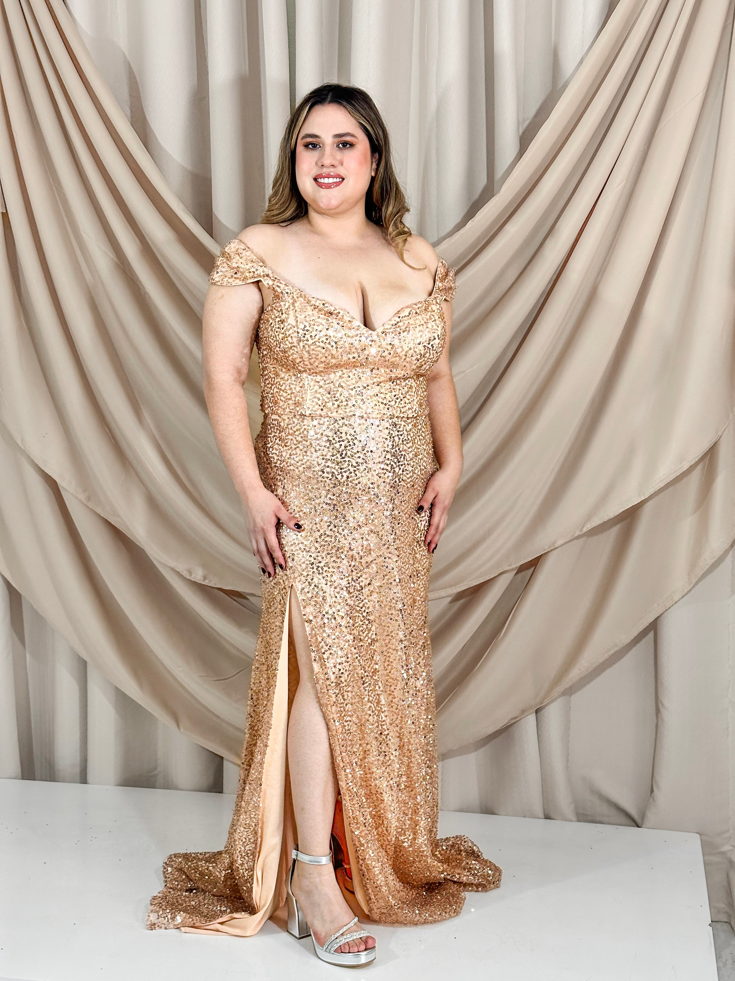 Lentejuela Champagne ch167