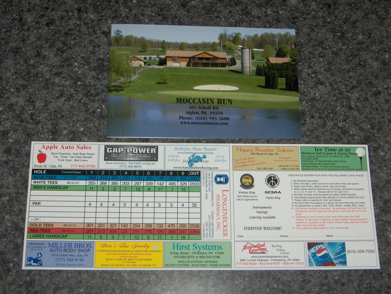 Golf Card