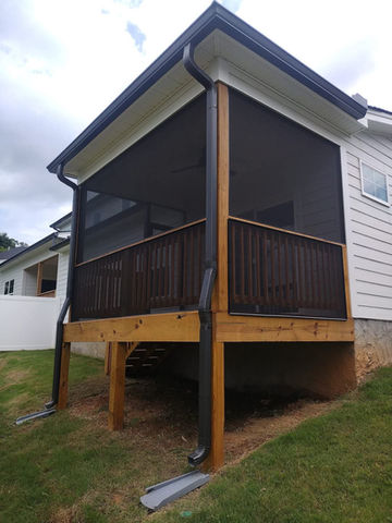 Elevated Screened Patio
