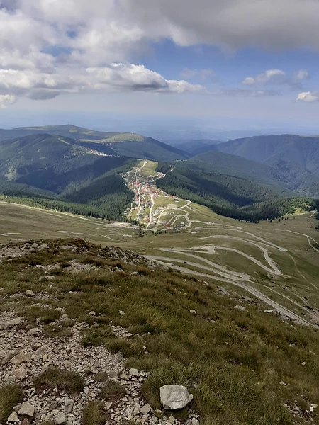 Rânca și Transalpina șerpuind