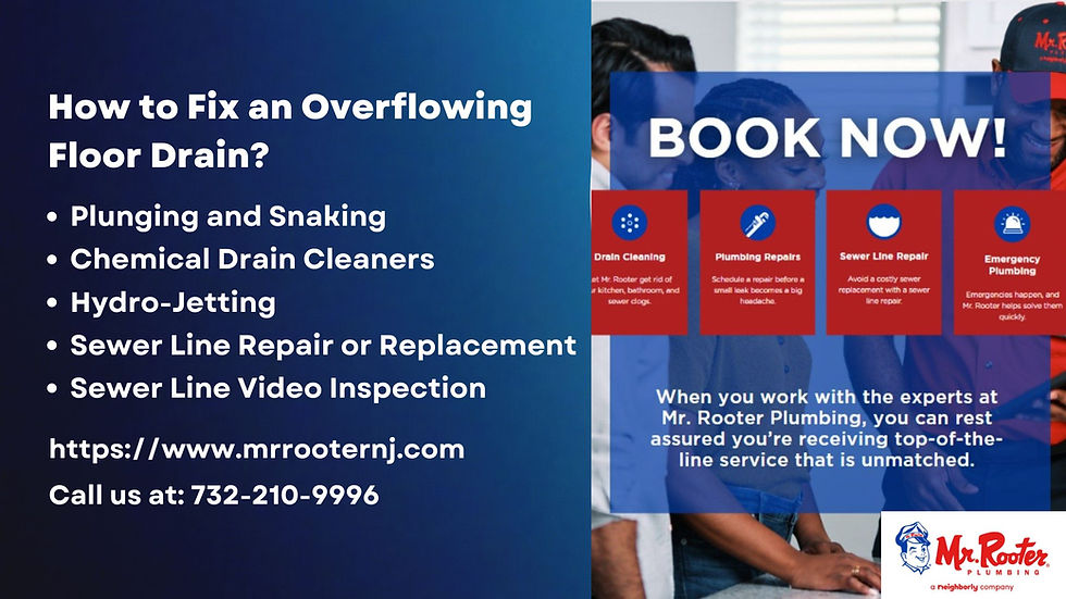 How to Fix an Overflowing Floor Drain