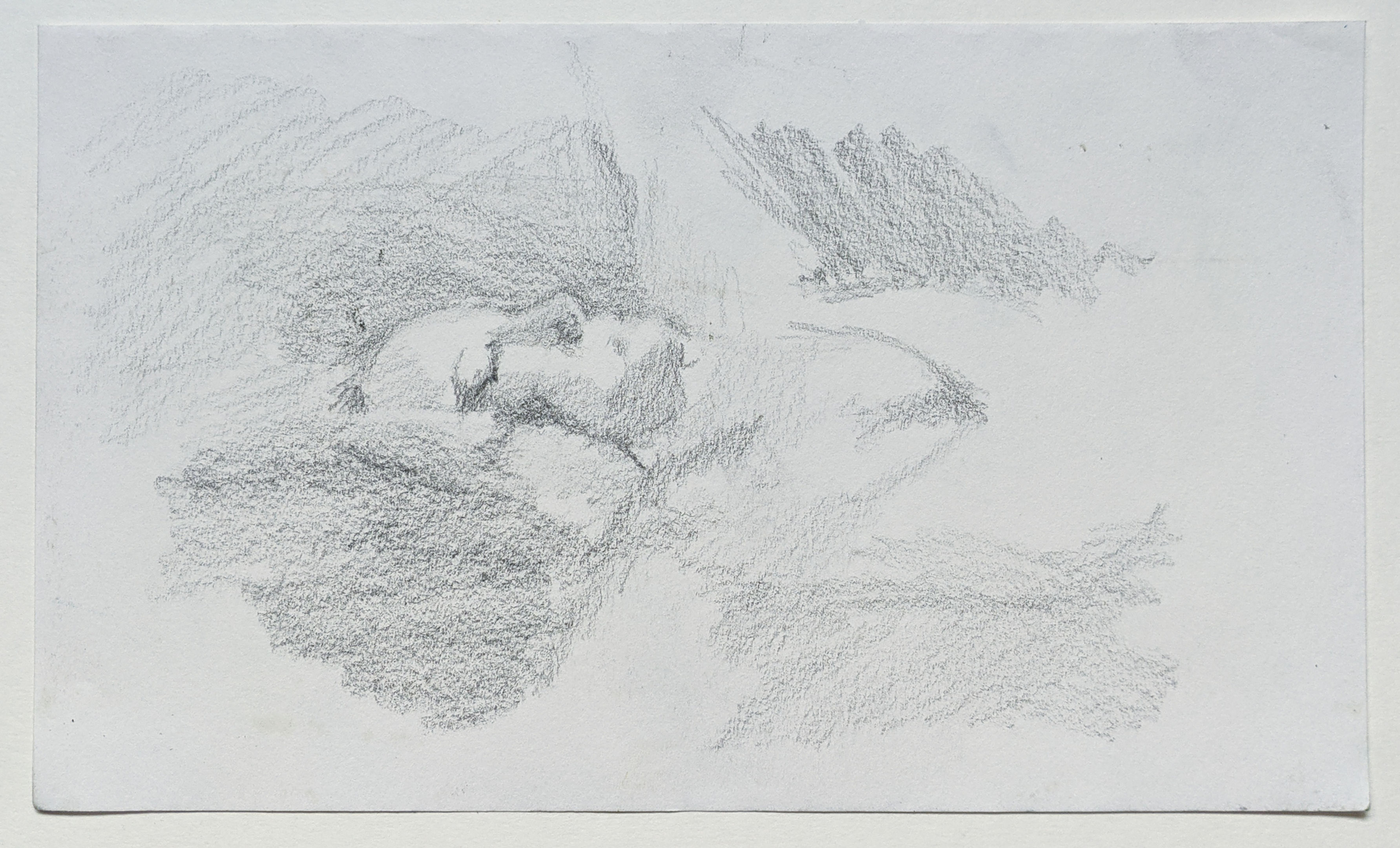 Original Artwork - Floating Swimmer (Study)