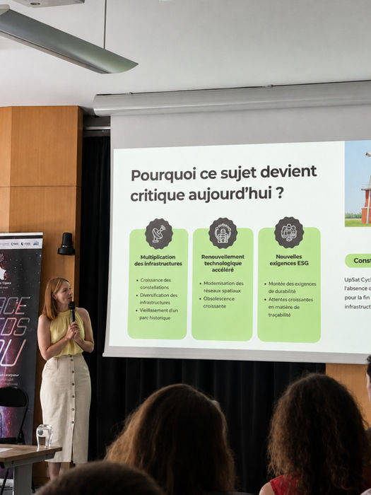 Cosmos for Humanity intervient au sein de l'Académie Spatiale d'Ile de France