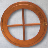 Ventana circular de madera Ojo de Buey de abrir