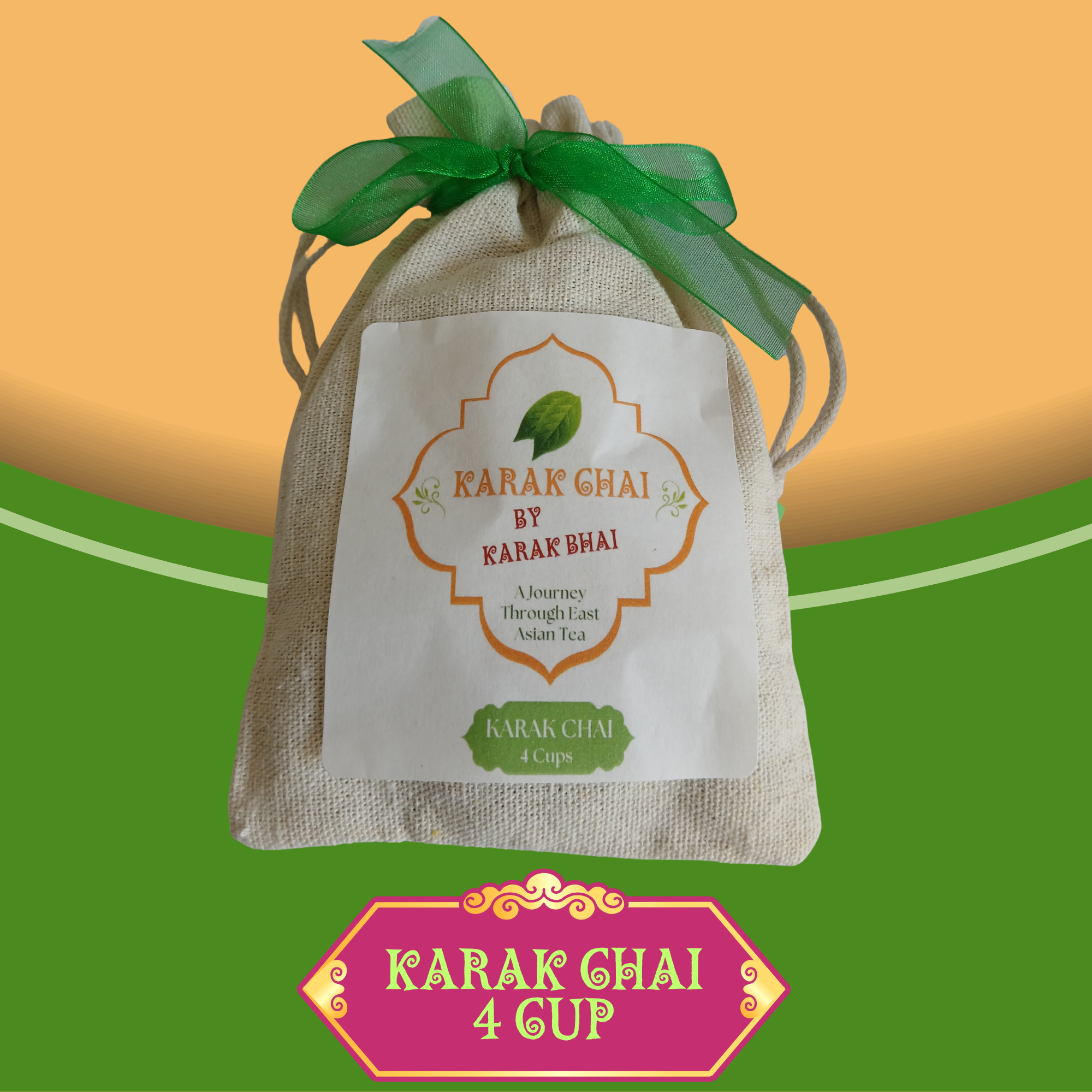 Karak Chai 4 Cups