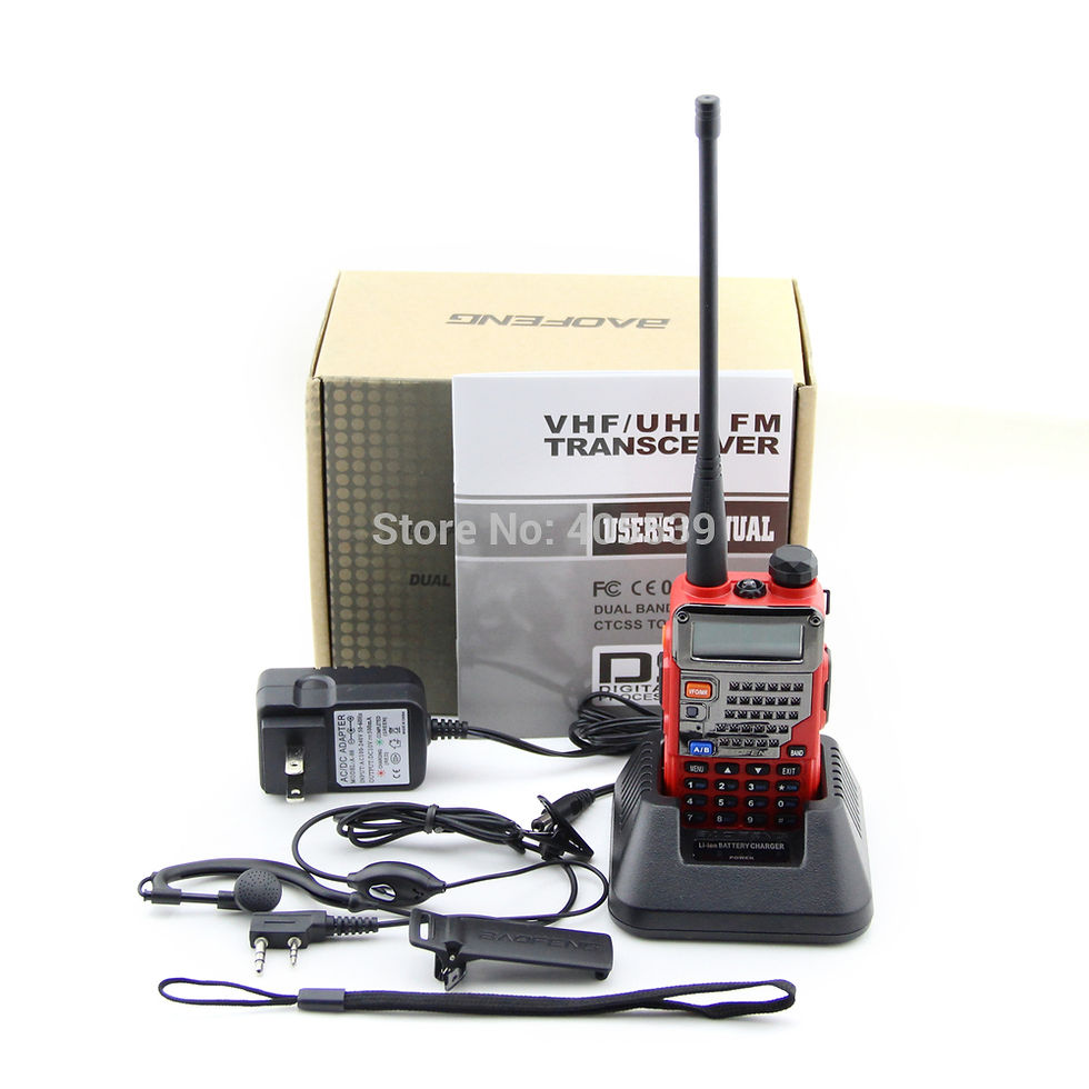 Thumbnail: BAOFENG UV5RE (available in 5Watts and 8Watts)
