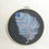 Thumbnail: Original Hand Embroidery Art with Feather Design - 24cm / 9.5"