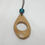 Thumbnail: Sacred Circle Oak Wood Amulet Charm for Good Luck