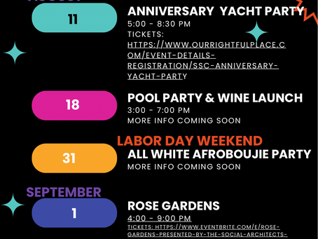 UPCOMING EVENTS
