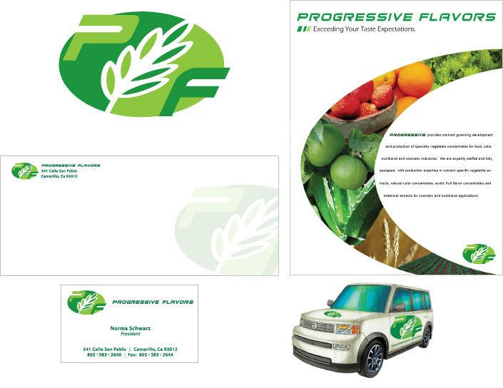 Progressive Flavors Corporate ID
