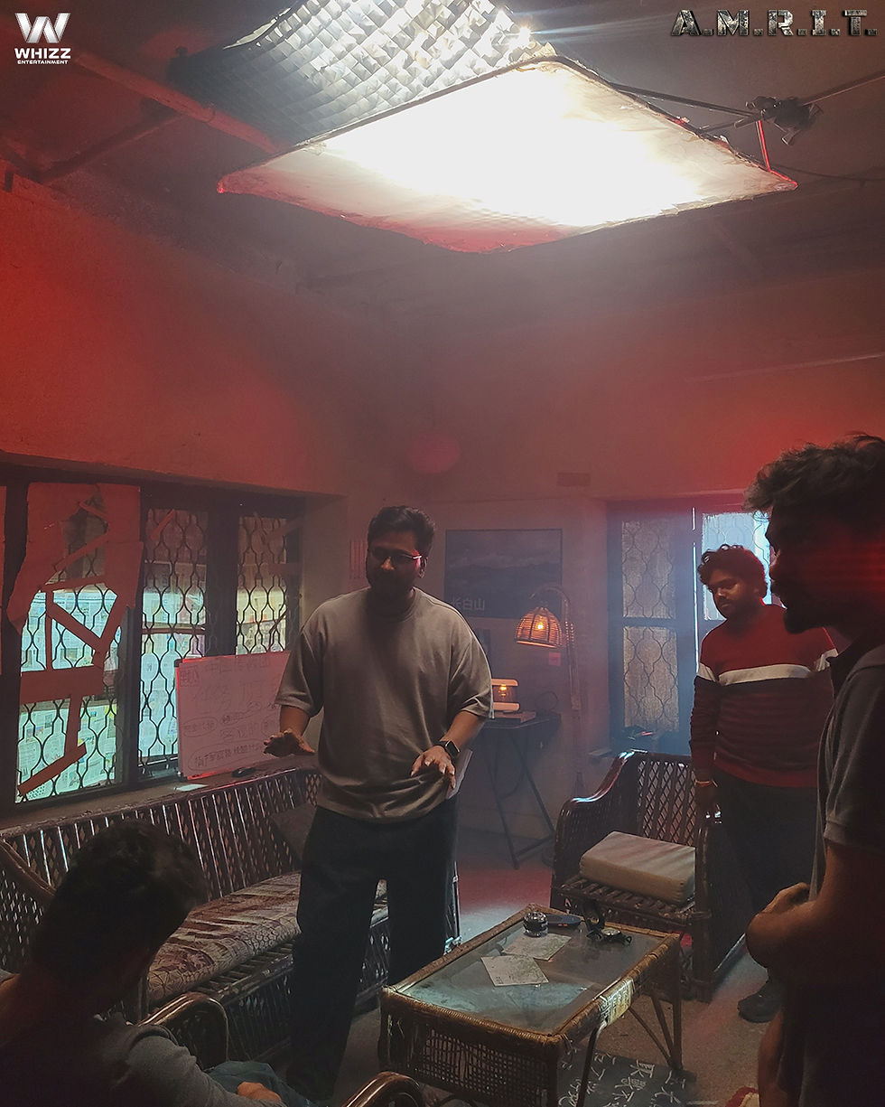 Behind the scenes