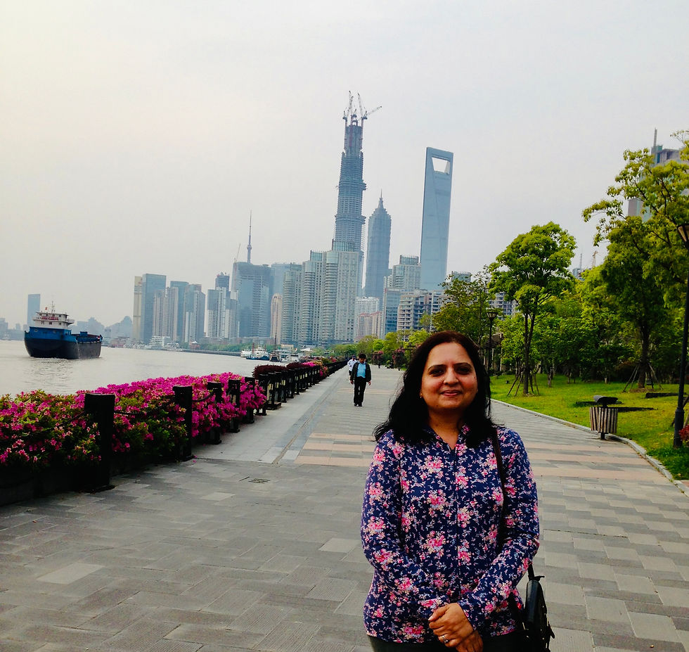 In East Bund, Shanghai