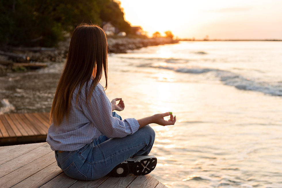 Experiencing inner peace