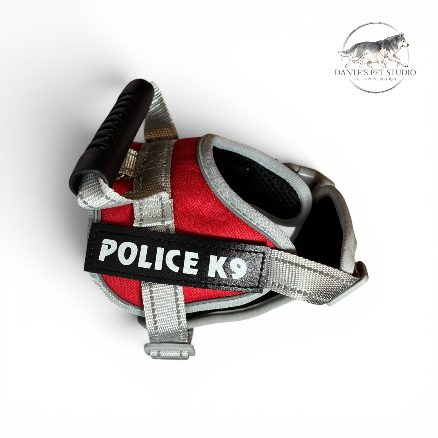 Perchera police roja talla M