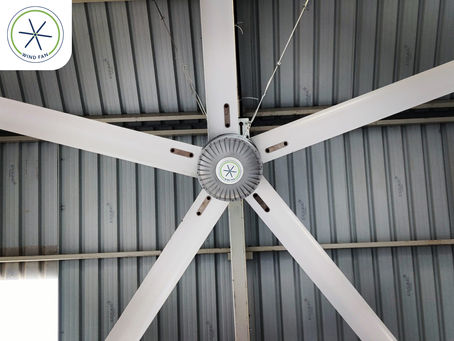 Energy Savings and Comfort: The Power of Industrial HVLS Fans
