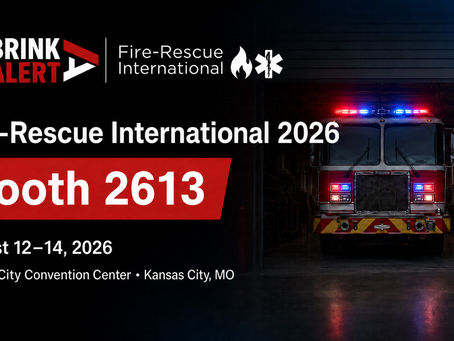 BrinkAlert Is Exhibiting at Fire-Rescue International 2026 in Kansas City
