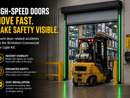 High-Speed Door Safety: Why Fast-Cycling Warehouse Doors Are a Hidden Hazard