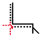 icon for blind corners