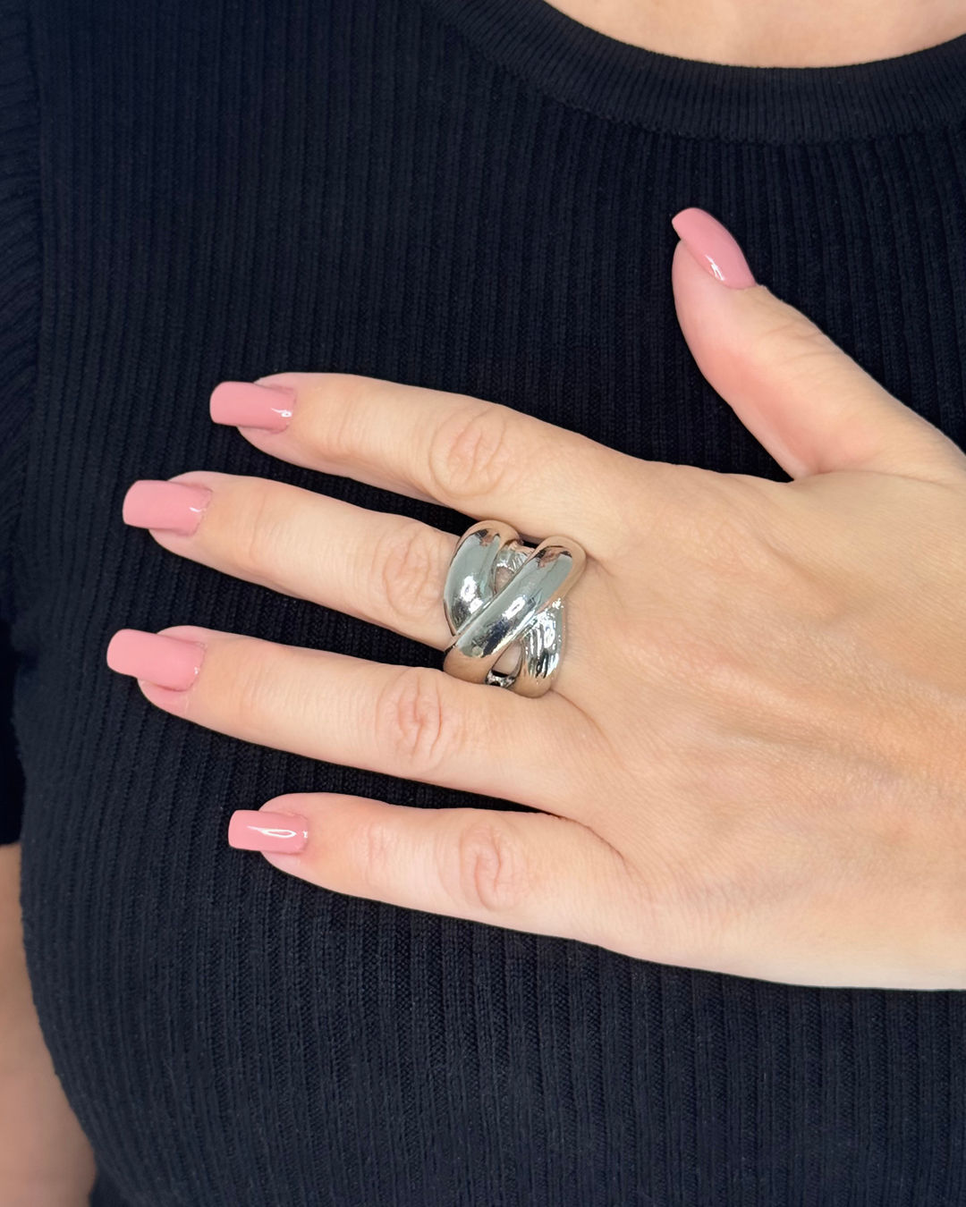 Anel Flow tamanho 19