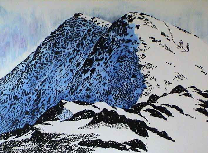 Old Man Unframed Print