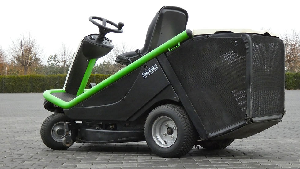 Miniatura: Traktorek kosiarka Etesia Hydro KAWASAKI 2 Cylindry (151101.4)