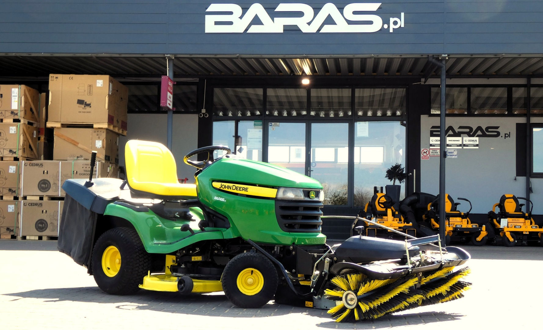 Traktorek kosiarka JOHN DEERE X300R Kawasaki 2 Cylindry (210404.6)