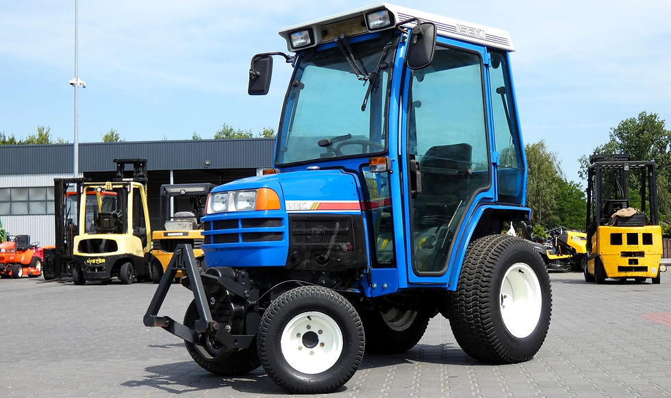 Miniatura: Traktorek ISEKI 2120 Diesel 4x4 Wspomaganie (160701.6)