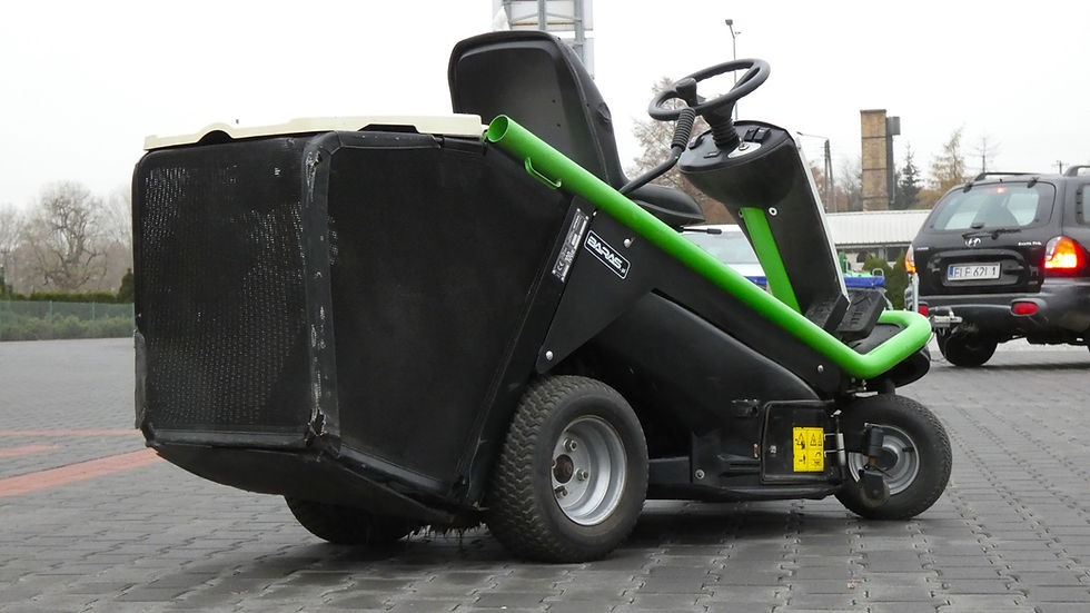 Miniatura: Traktorek kosiarka Etesia Hydro KAWASAKI 2 Cylindry (151101.4)
