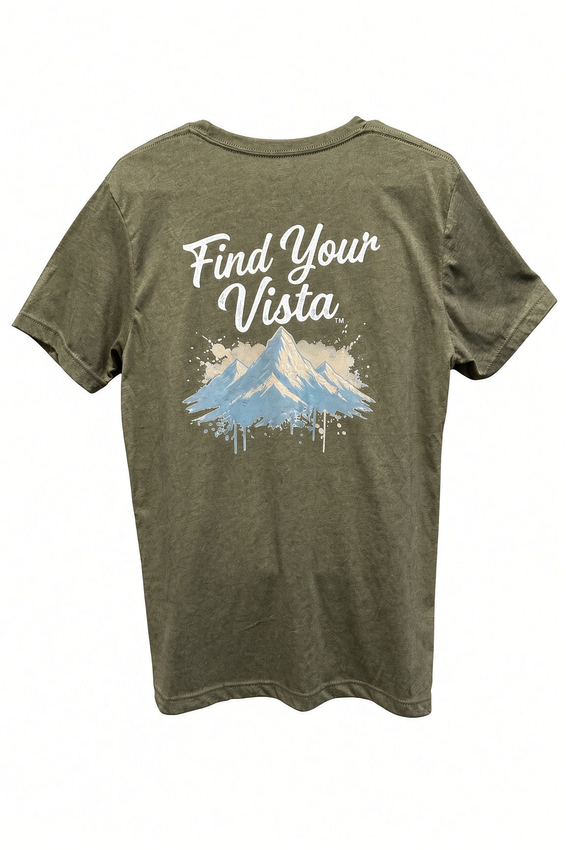 Painted Mountain Tee (Teal)