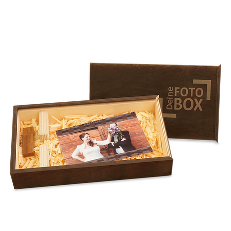 Fotobox Gutschein Schwarz