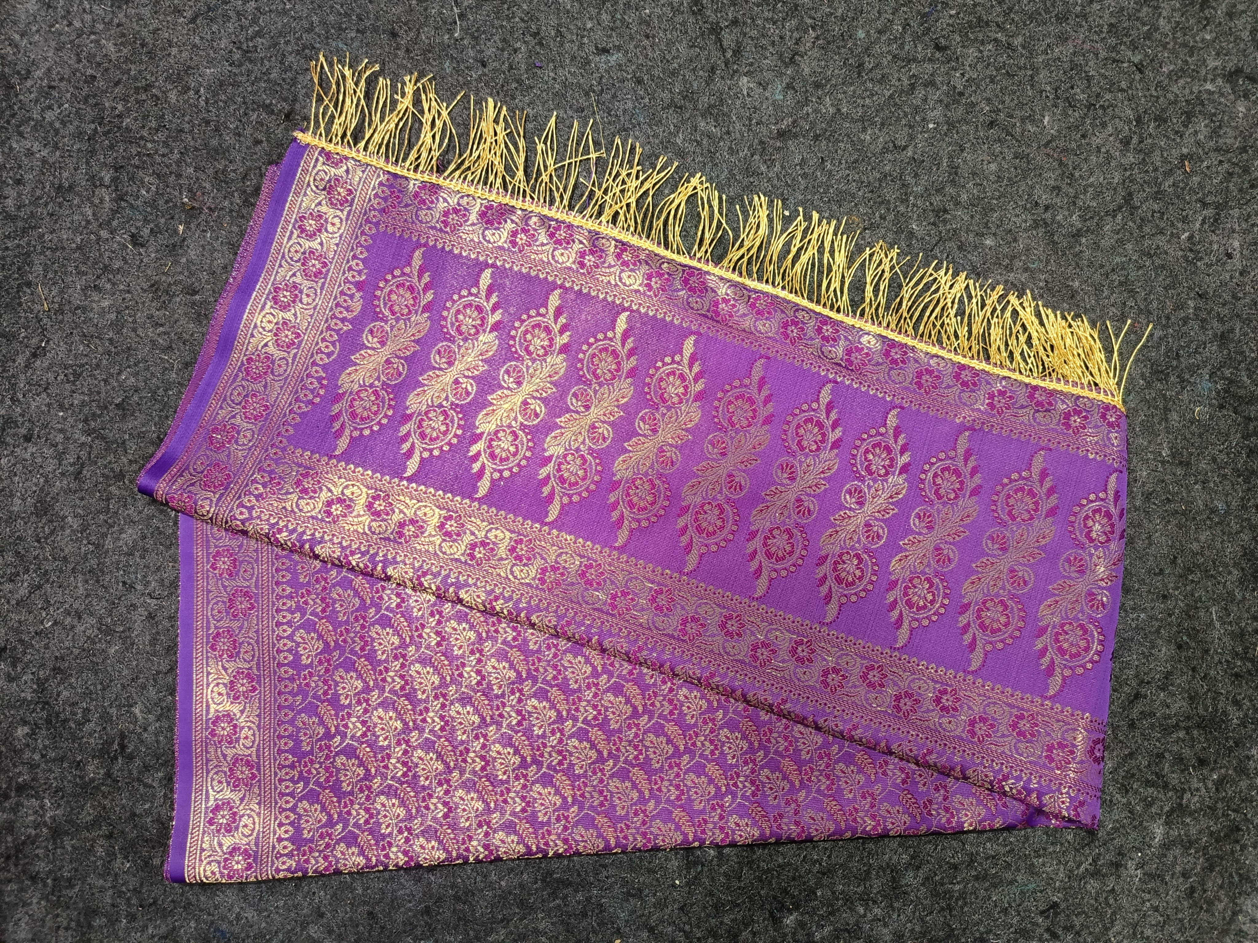 Zari Brocade Dupatta - Assorted Colours and Designs