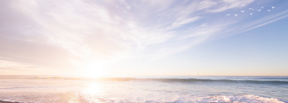 beach sunrise hope