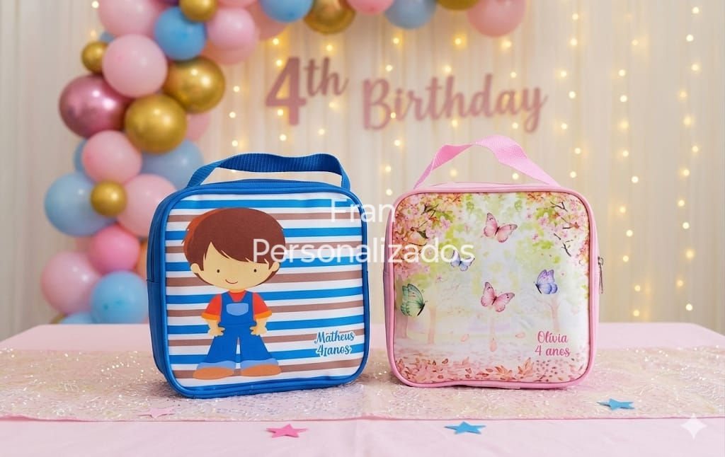 Maleta Personalizada Jardim