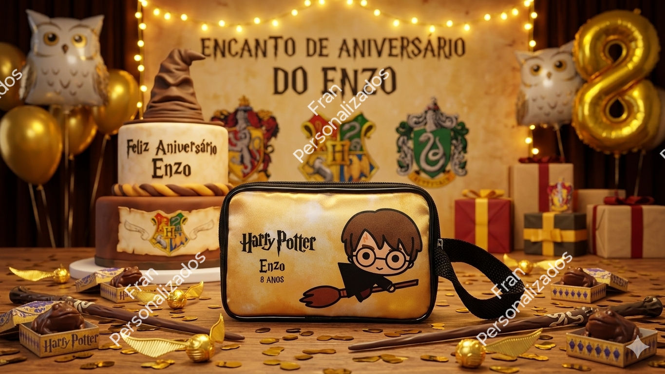 Estojo Personalizada Harry Potter