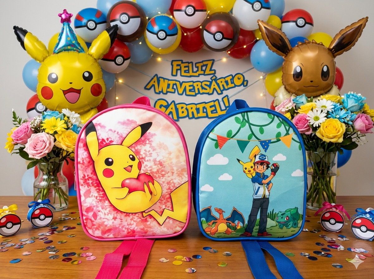 Mochila Personalizada Pokémon