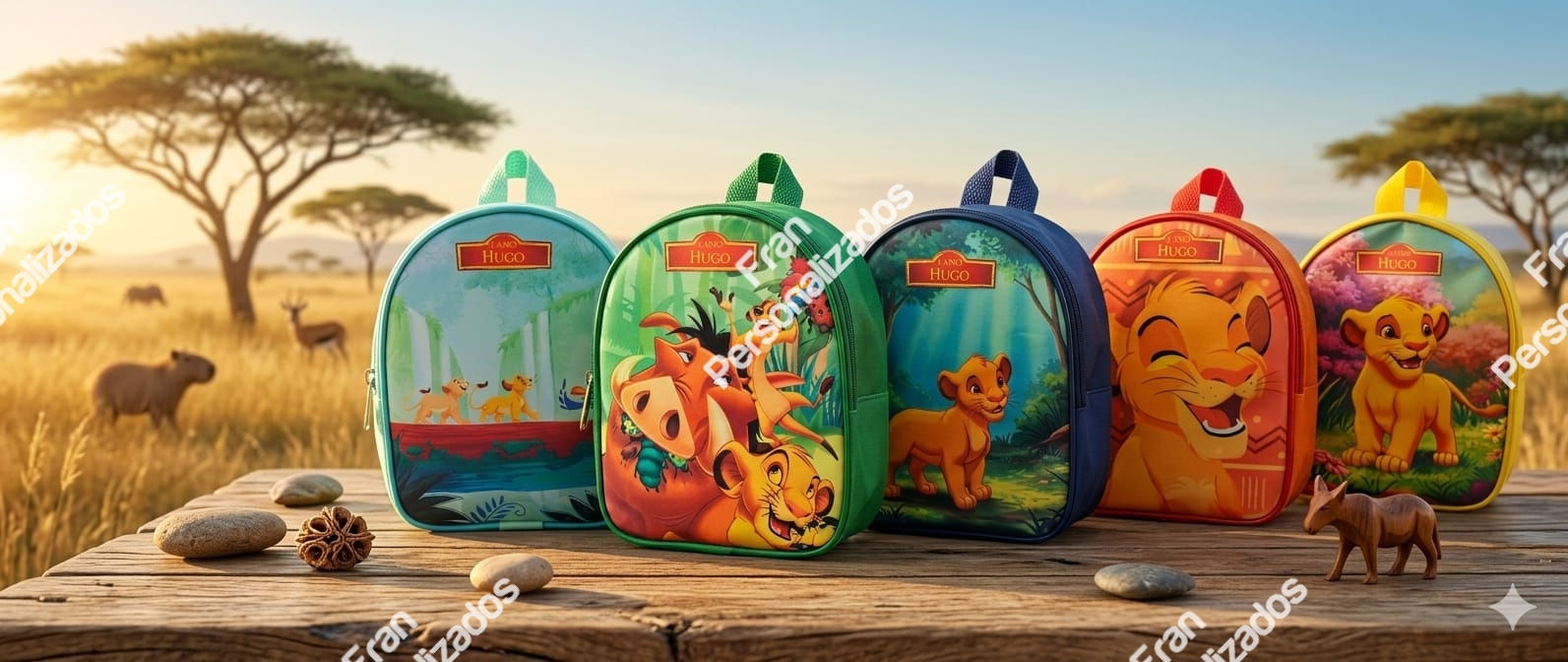 Mochila Personalizada Rei Leão