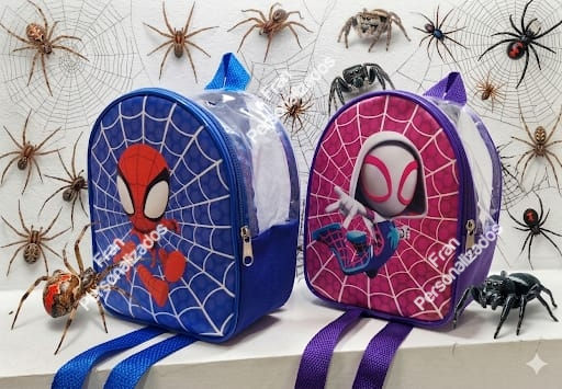 Mochila  Personalizada Aranha Verso
