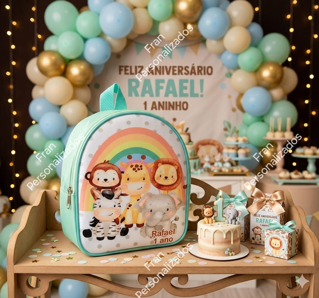 Mochila Personalizada Safari Baby