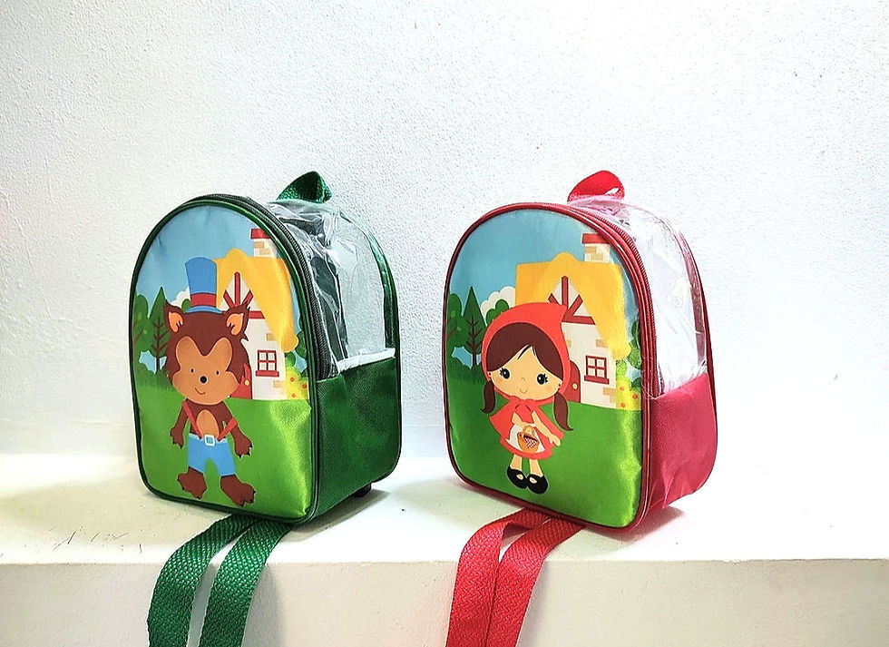 Mochila Personalizada Chapéuzinho Vermelho