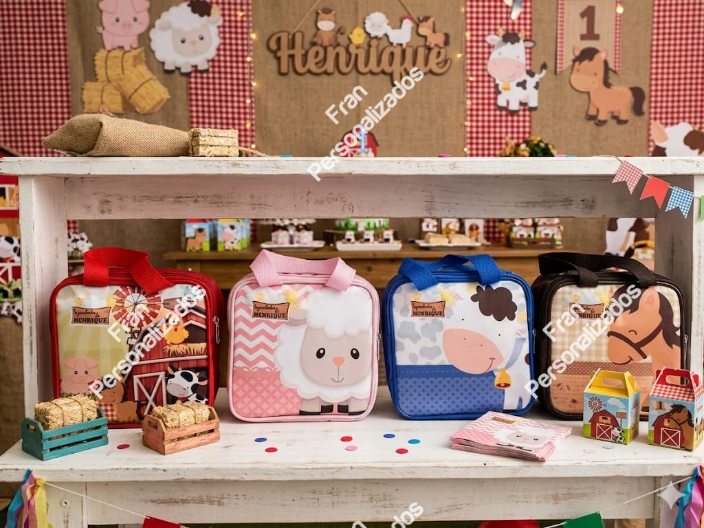 Maletas Personalizada Fazendinha