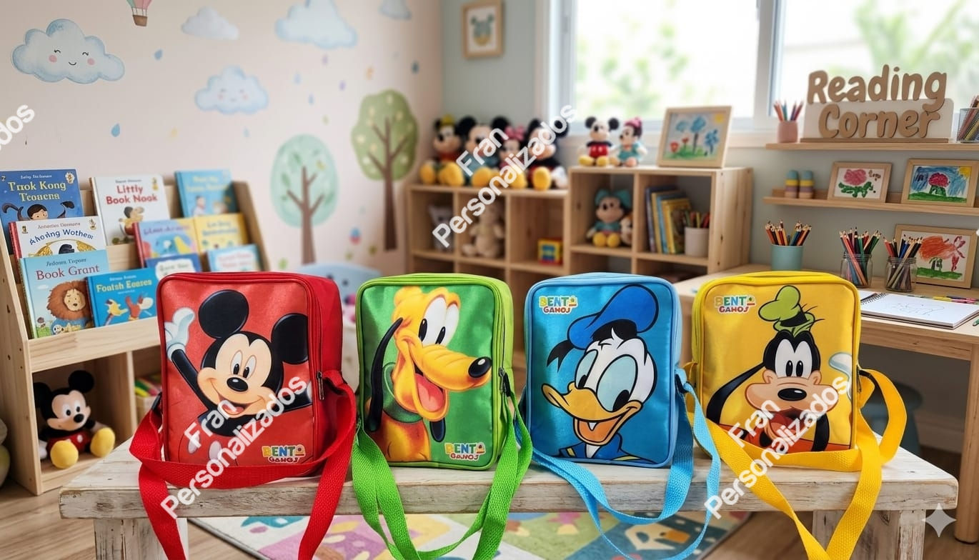 Mochila Personalizada Turma do Mickey