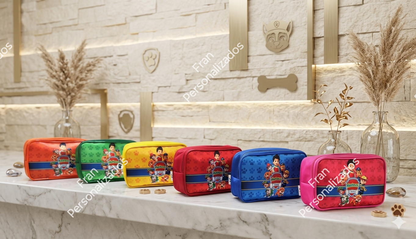 Estojo Personalizada Patrulha Canina