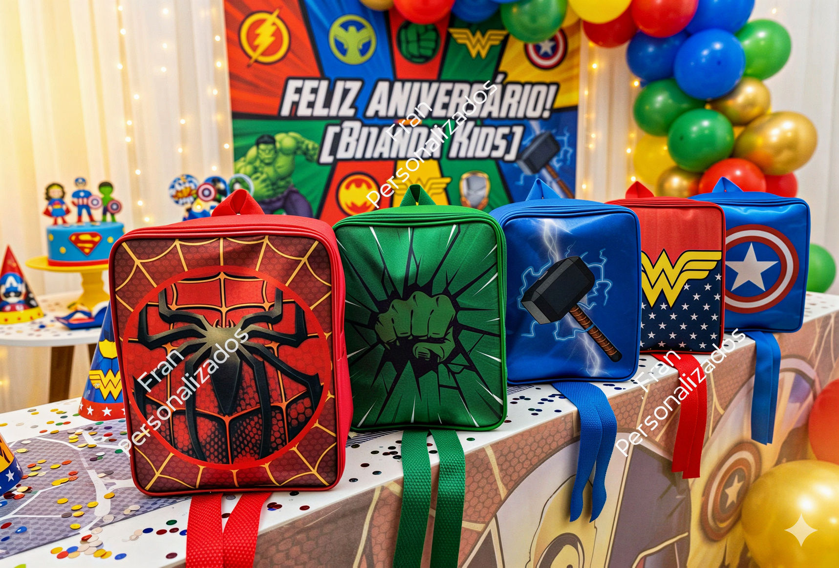 Mochila Personalizada Vingadores