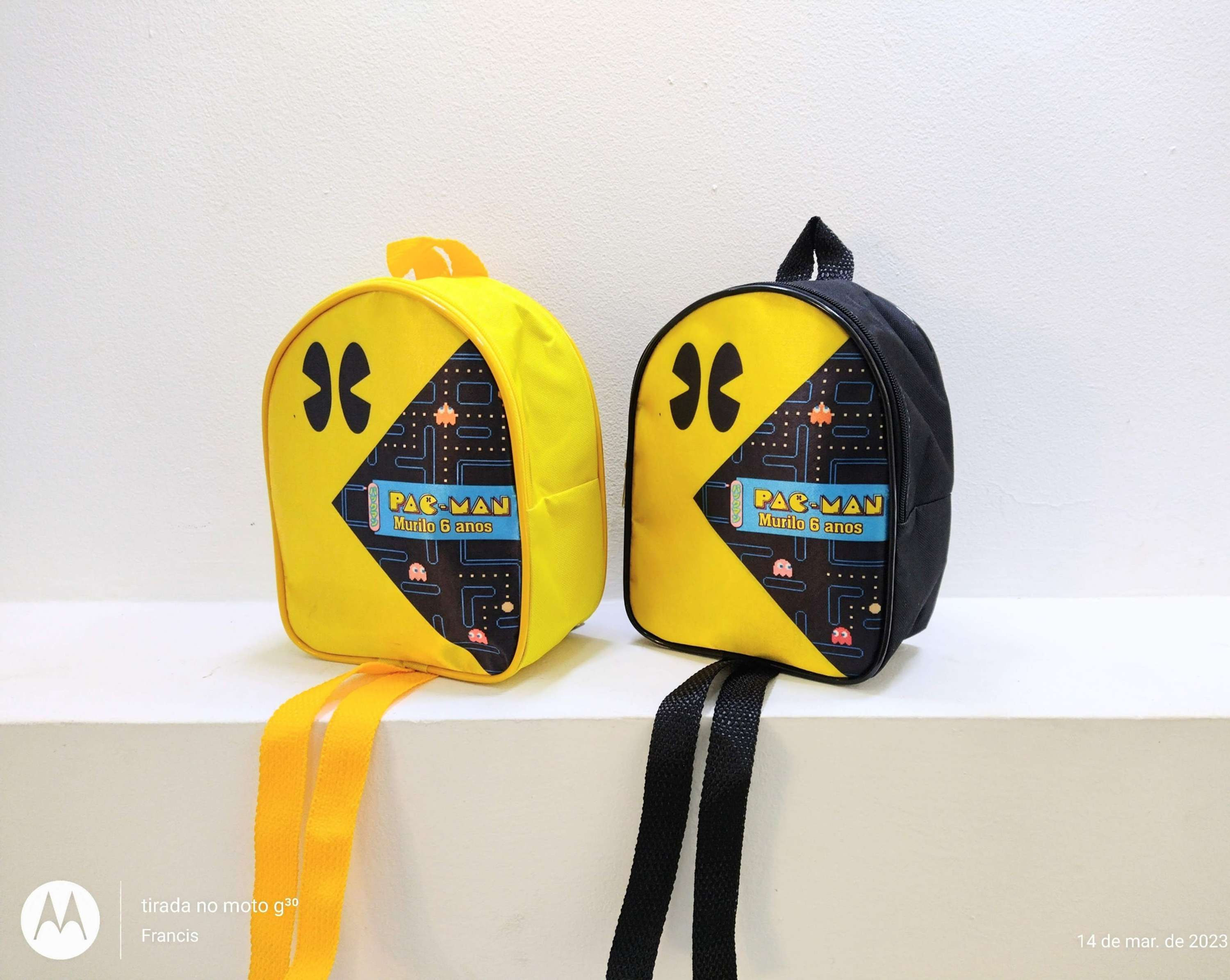 Mochila Personalizada Pac Man