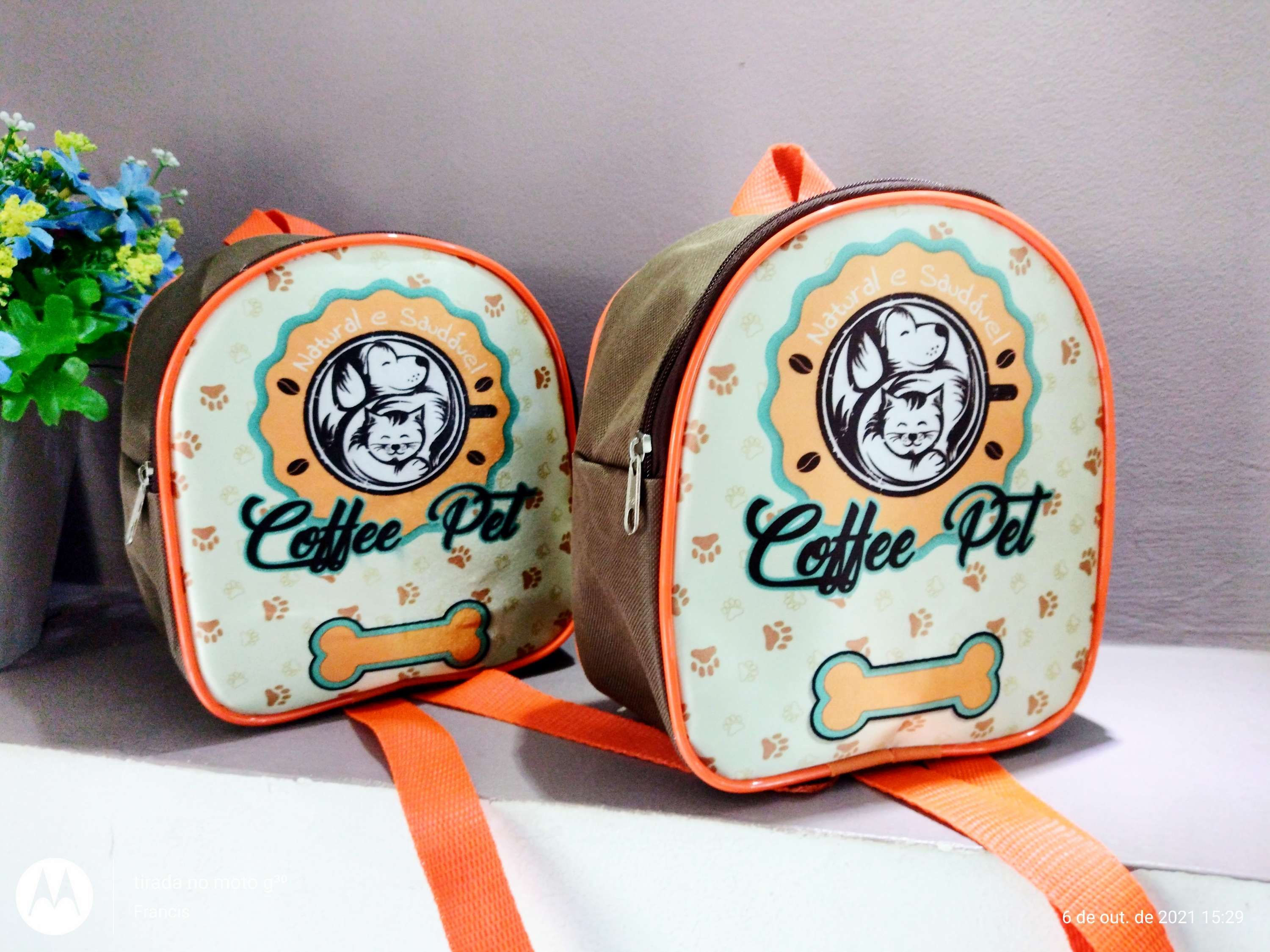 Mochila Personalizada Pet Shop 