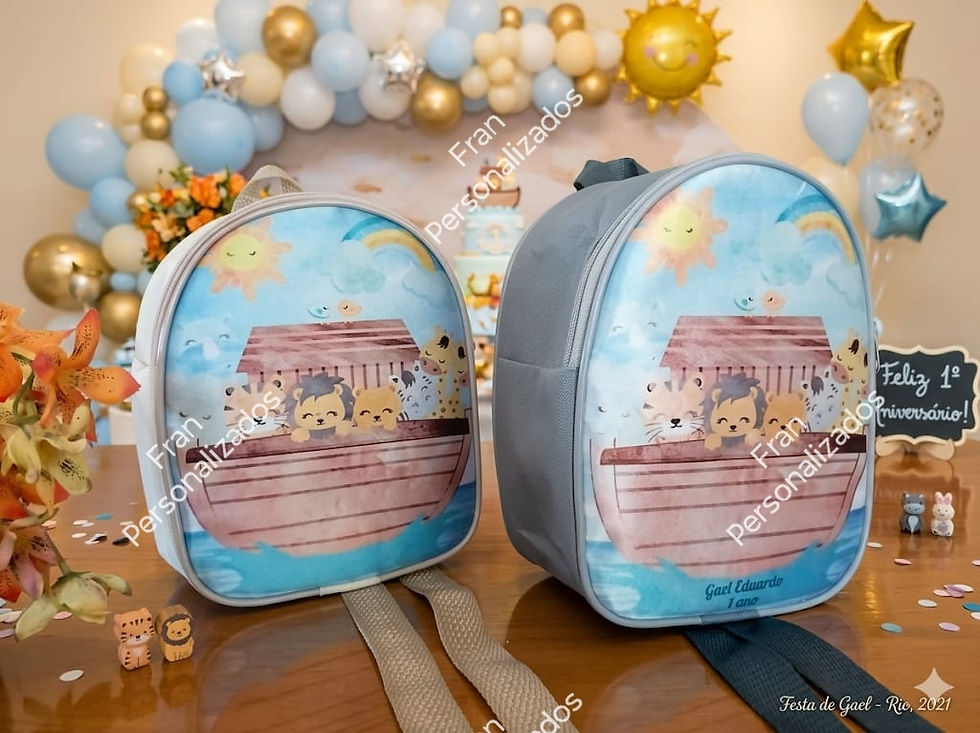 Miniatura: Mochila Personalizada Arca de Noé 