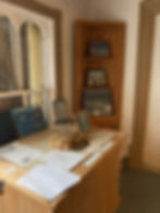 Wooden room in Shag Harbour Interpretive Centre displays Evidence of incident