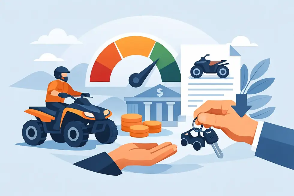 ATV Financing Bad Credit Made Simple
