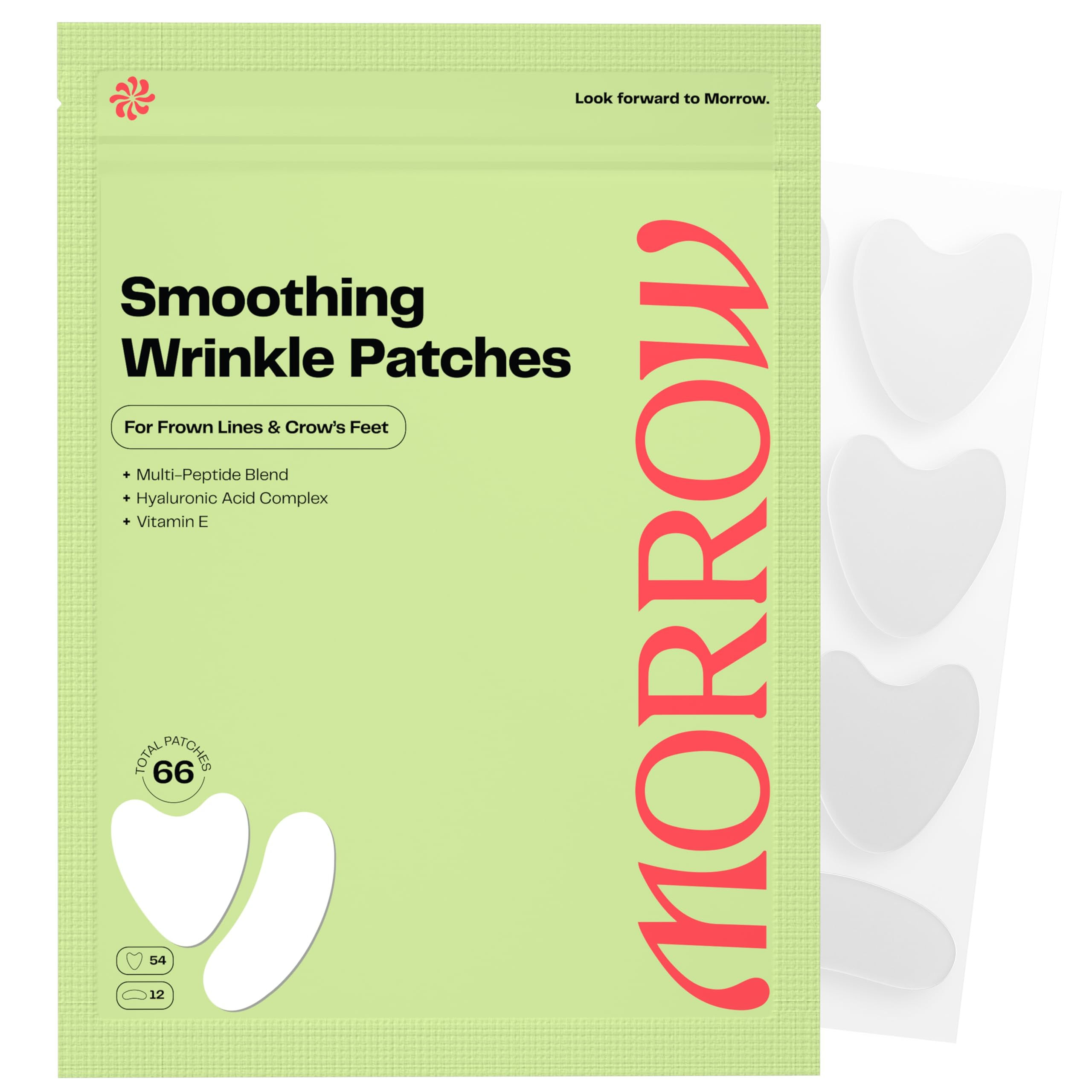 Morrow Beauty - Peptide-Infused Smoothing Wrinkle Patches - Overnight Patches fo