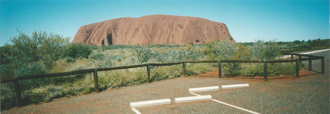 Climbing Uluru ... or not!